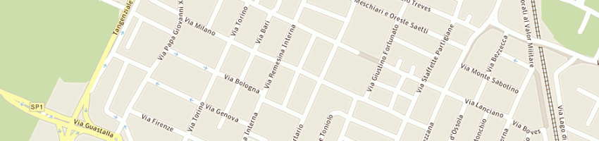 Mappa della impresa zagaglia cesare a CARPI