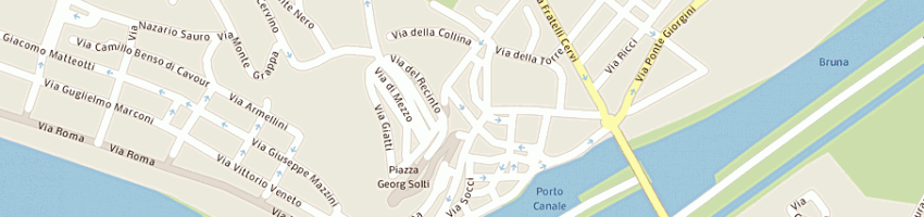 Mappa della impresa osteria sapori di maremma di galgani elio a CASTIGLIONE DELLA PESCAIA