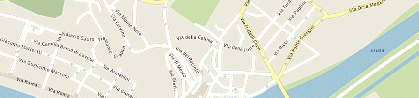 Mappa della impresa gualtieri paolo a CASTIGLIONE DELLA PESCAIA