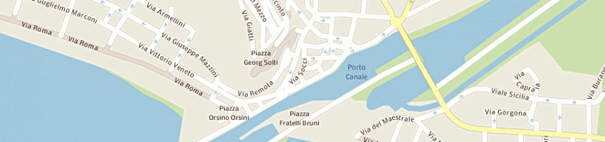 Mappa della impresa pescheria temperani sas di temperani andrea marco e c a CASTIGLIONE DELLA PESCAIA