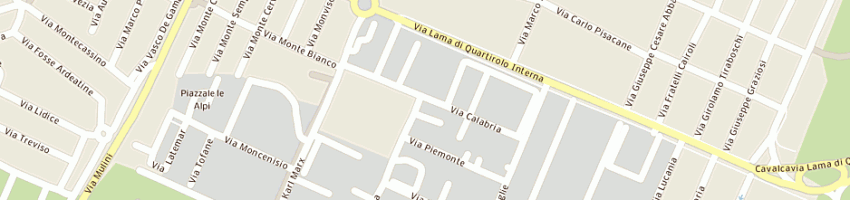 Mappa della impresa ferraresi pietro e c snc a CARPI