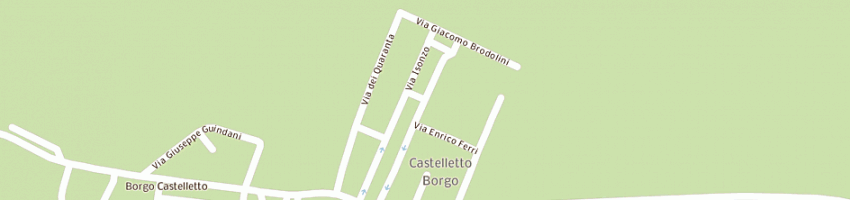 Mappa della impresa l'edicola del borgo di lanzoni jessica a RONCOFERRARO
