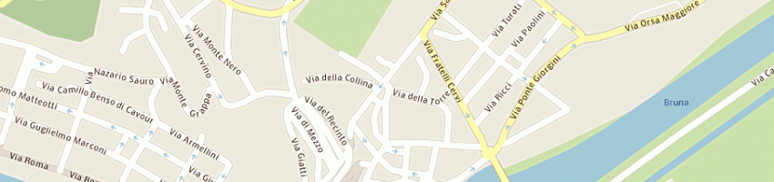 Mappa della impresa banca della maremma credito cooperativo di grosseto societa' cooperativa a CASTIGLIONE DELLA PESCAIA