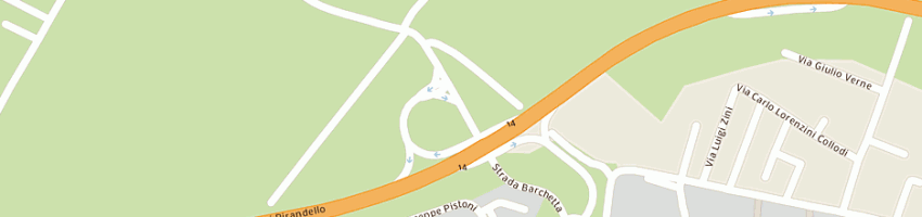 Mappa della impresa unizip srl a MODENA