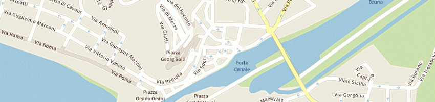 Mappa della impresa cini giuseppe a CASTIGLIONE DELLA PESCAIA