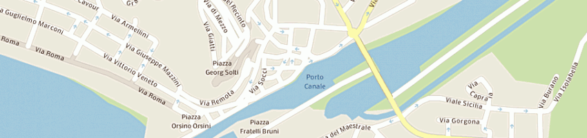 Mappa della impresa mantovani e ciampoli a CASTIGLIONE DELLA PESCAIA