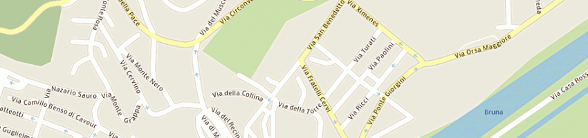 Mappa della impresa TRIASS DI FUSCO ROSANNA e C SAS