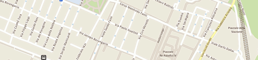 Mappa della impresa forlani corrado a CARPI