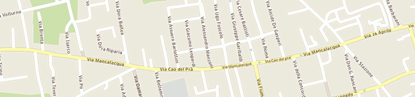 Mappa della impresa corradini beniamino a SONA