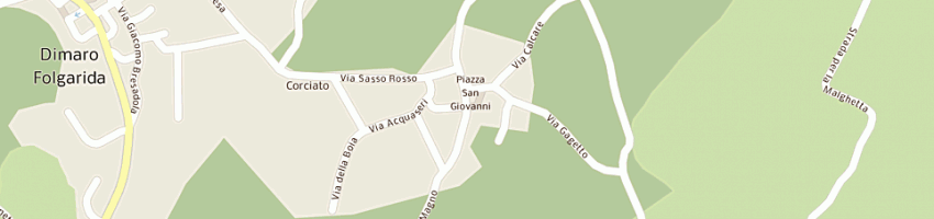 Mappa della impresa congregazione suore operaie della s casa di nazareth a DIMARO