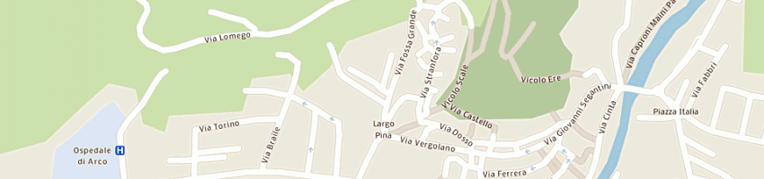 Mappa della impresa righi mauro a ARCO