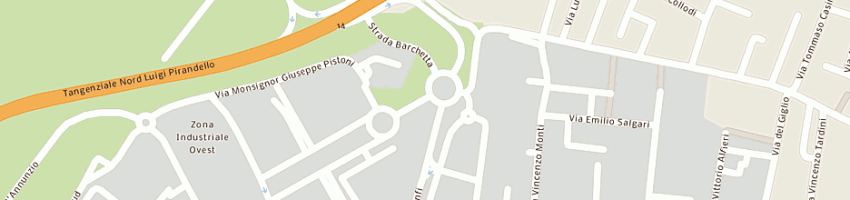 Mappa della impresa interauto (srl) a MODENA