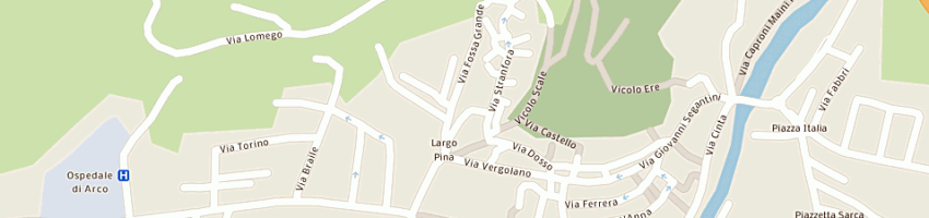 Mappa della impresa trenti fabio a ARCO