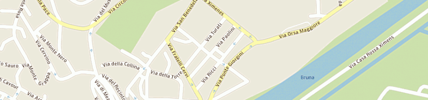 Mappa della impresa dainelli marella a CASTIGLIONE DELLA PESCAIA