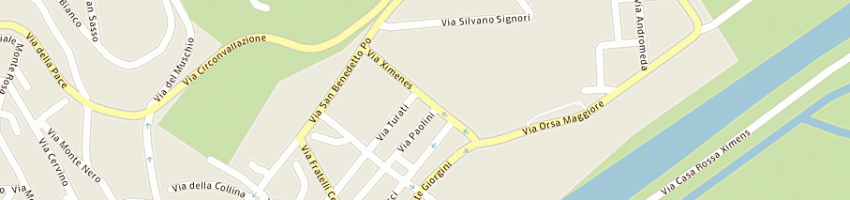 Mappa della impresa roghi remo falegnameria di roghi giorgio e sergio a CASTIGLIONE DELLA PESCAIA
