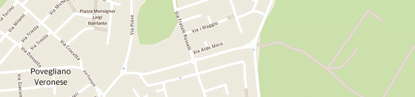 Mappa della impresa puggia pitture (snc) a POVEGLIANO VERONESE
