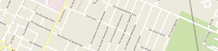 Mappa della impresa nastrograf (srl) a CARPI