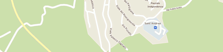 Mappa della impresa pepi mirella a MASSA MARITTIMA