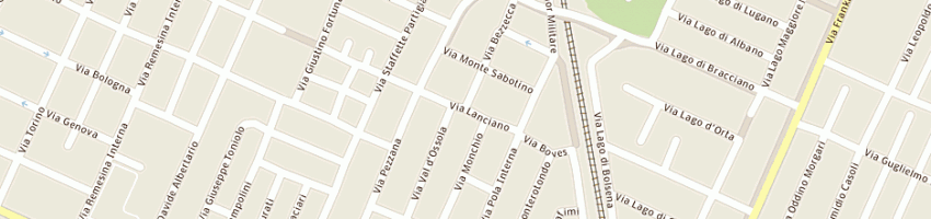 Mappa della impresa cep a CARPI