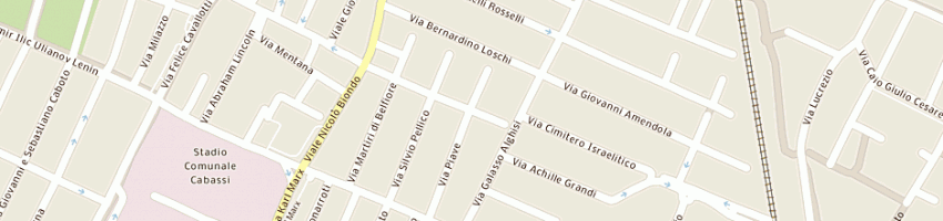 Mappa della impresa bar new's bar a CARPI