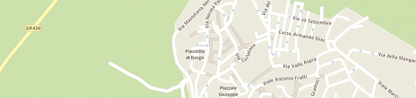 Mappa della impresa ristorante vecchio borgo a MASSA MARITTIMA