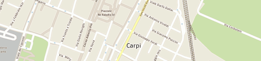 Mappa della impresa gesta srl a CARPI