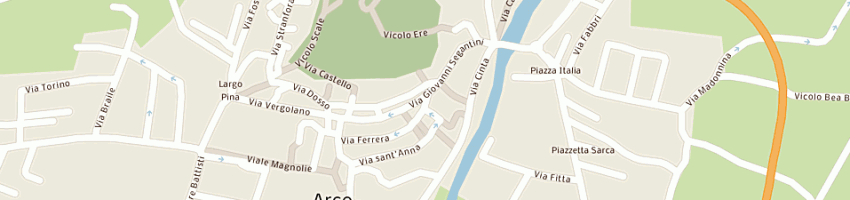 Mappa della impresa trepiu' snc di benuzzi ivan e c a ARCO