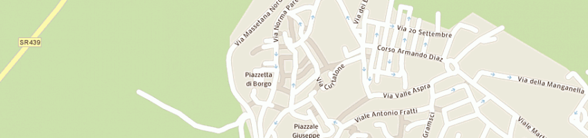 Mappa della impresa serpi maria luisa a MASSA MARITTIMA