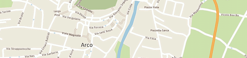 Mappa della impresa mirta shop bomboniere e articoli regalo a ARCO
