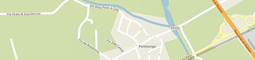 Mappa della impresa pacific di ubaldi alessandro a PISTOIA