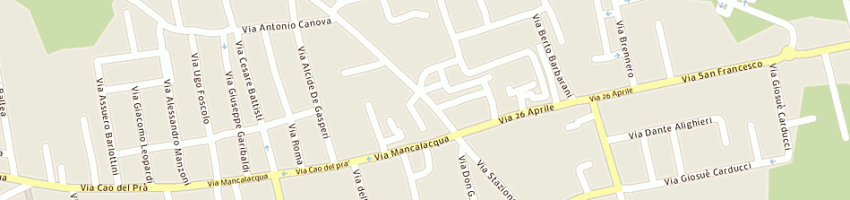 Mappa della impresa pachera stefano a SONA