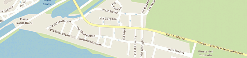 Mappa della impresa de stefani diana a CASTIGLIONE DELLA PESCAIA