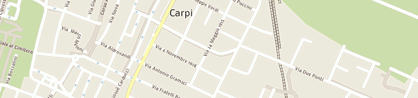 Mappa della impresa fanti nicola a CARPI