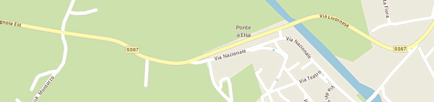 Mappa della impresa termoclima a SAN MINIATO