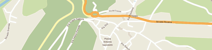 Mappa della impresa le tentazioni di mazzucchi c e menegatti o a NAGO TORBOLE
