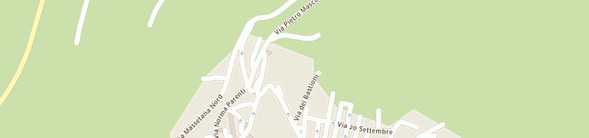 Mappa della impresa seminario vescovile a MASSA MARITTIMA
