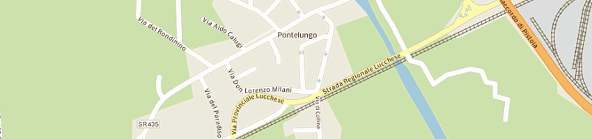 Mappa della impresa teloni bergamo di bettoni paolo e c snc a BERGAMO