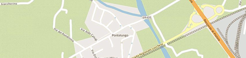 Mappa della impresa penni claudio a PISTOIA