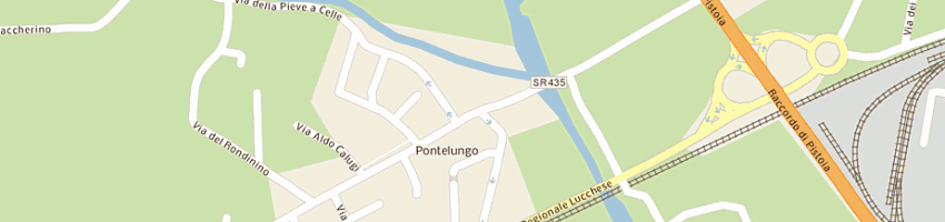 Mappa della impresa la ruota di villani cinzia a PISTOIA