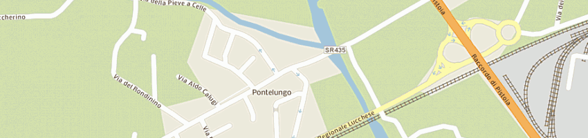 Mappa della impresa tabaccheria baldi alessandro a PISTOIA