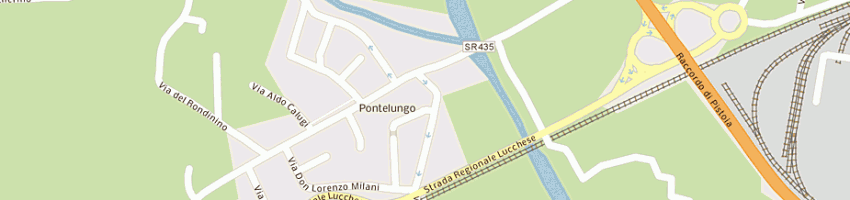 Mappa della impresa costruzioni iceca di costantino vannucci e c snc a PISTOIA