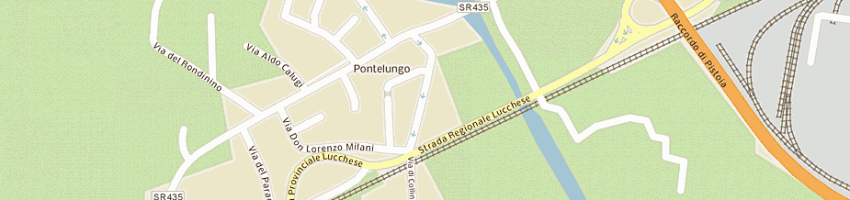 Mappa della impresa niccoli p i patrizio studio tecnico a PISTOIA