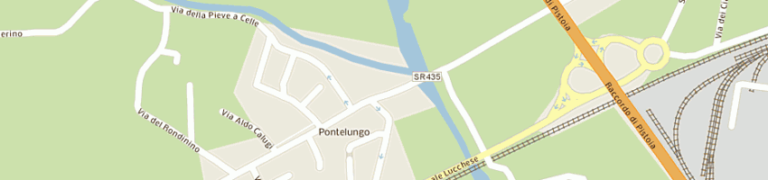Mappa della impresa parrucchiere unisex di alberti alvaro a PISTOIA