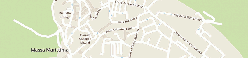 Mappa della impresa guerrini antonio studio tecno project antonio a MASSA MARITTIMA
