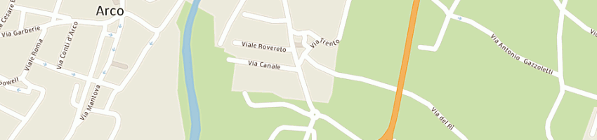 Mappa della impresa righi enrico a ARCO