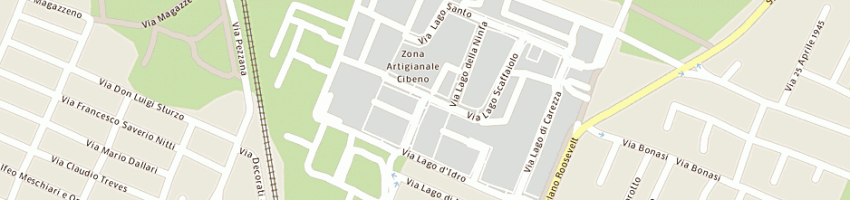 Mappa della impresa ferri antonio srl a CARPI