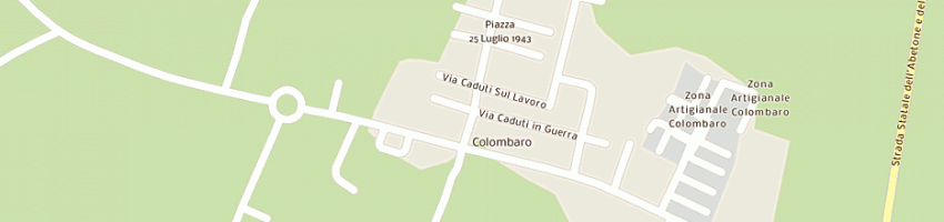 Mappa della impresa toni marco a FORMIGINE