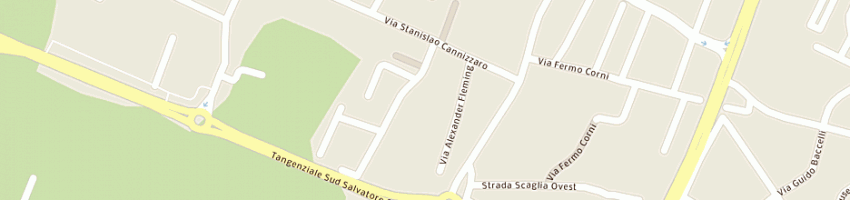 Mappa della impresa piccinini claudio a MODENA