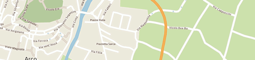 Mappa della impresa softart di bozzini marco a ARCO