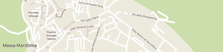 Mappa della impresa mattafirri lorenzo a MASSA MARITTIMA